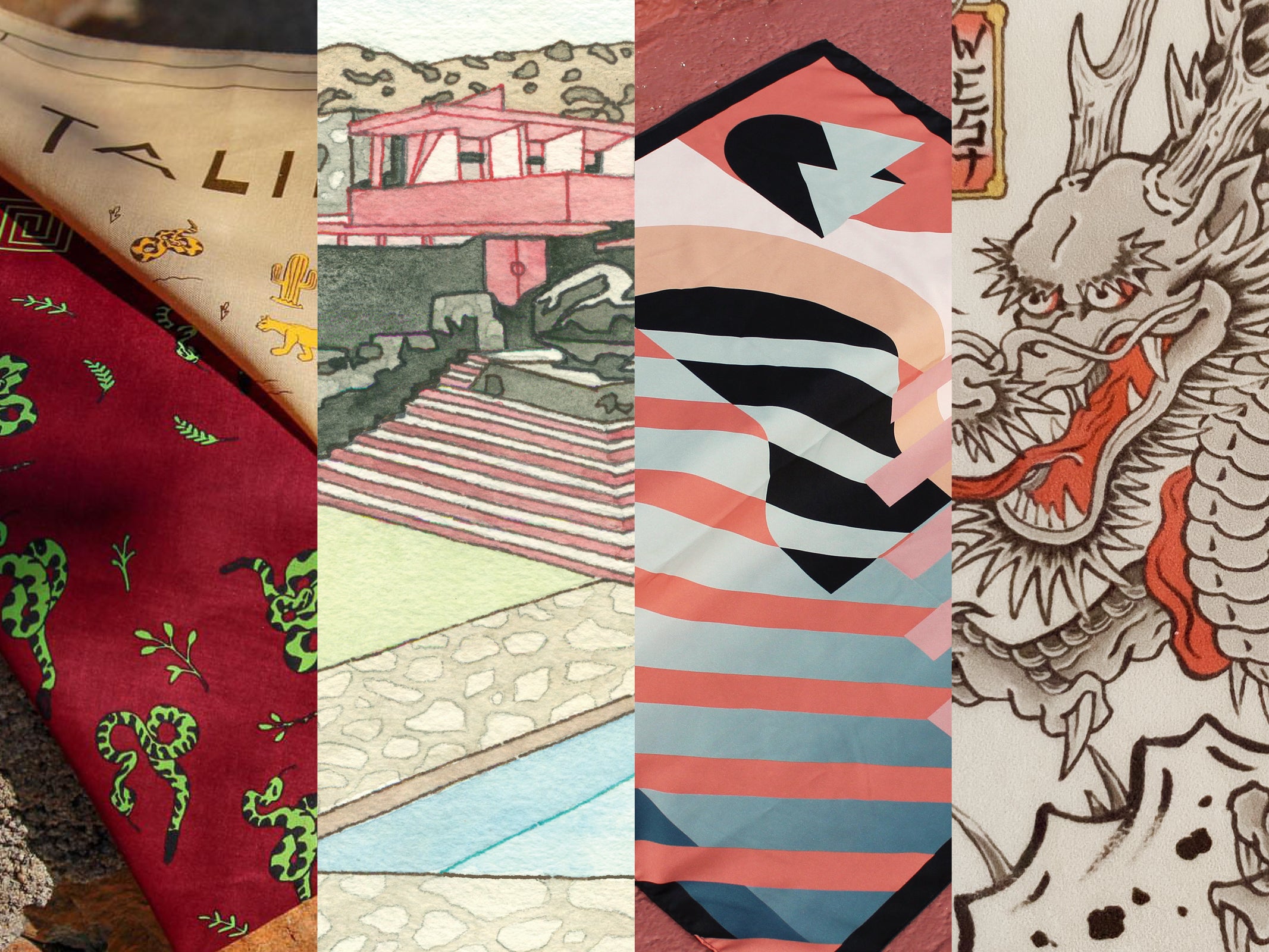 Taliesin West Artisan Collaboration Collection – Frank Lloyd