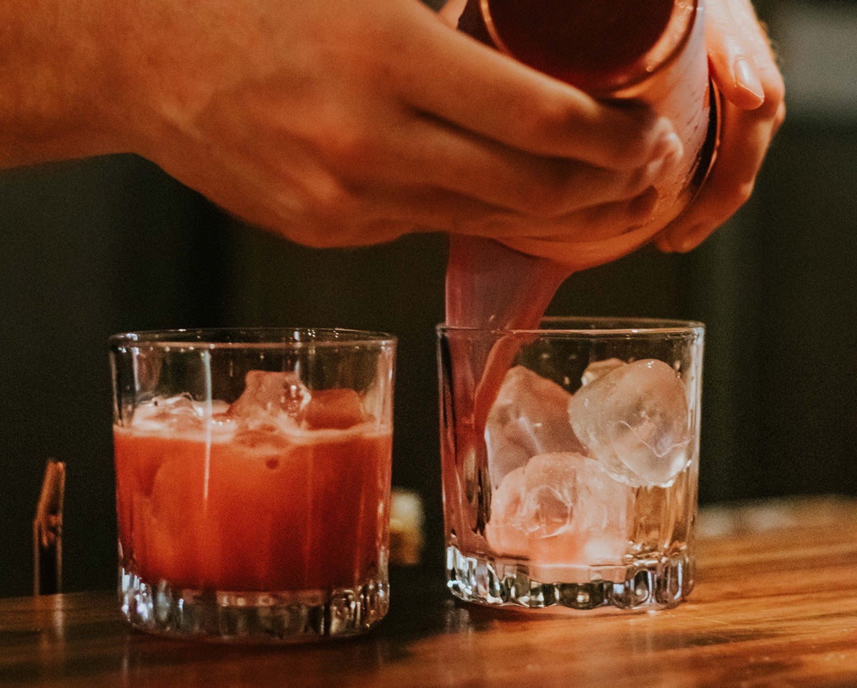 Double Old Fashioned Glasses