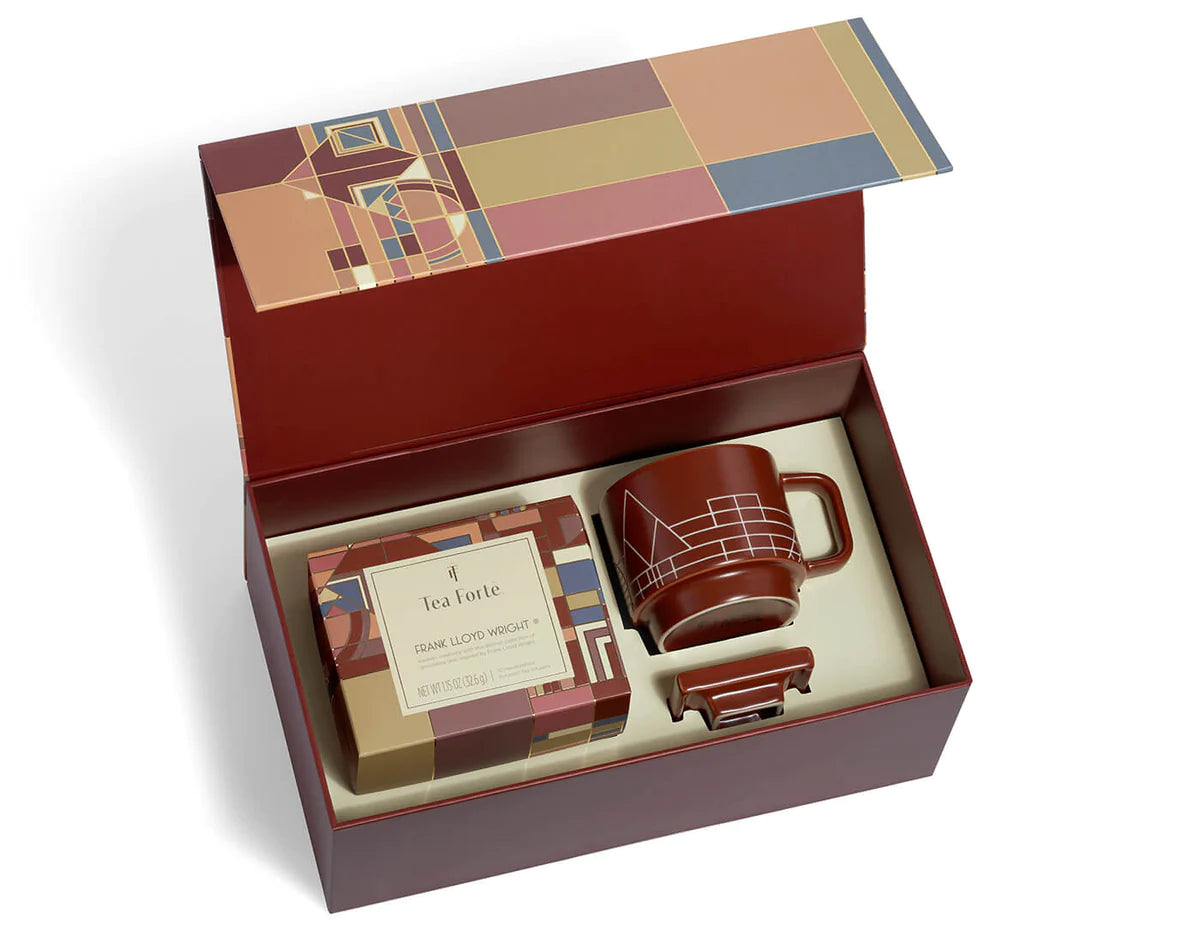 Tea Forte Frank Lloyd Wright Tea Gift Set Frank Lloyd Wright Foundation