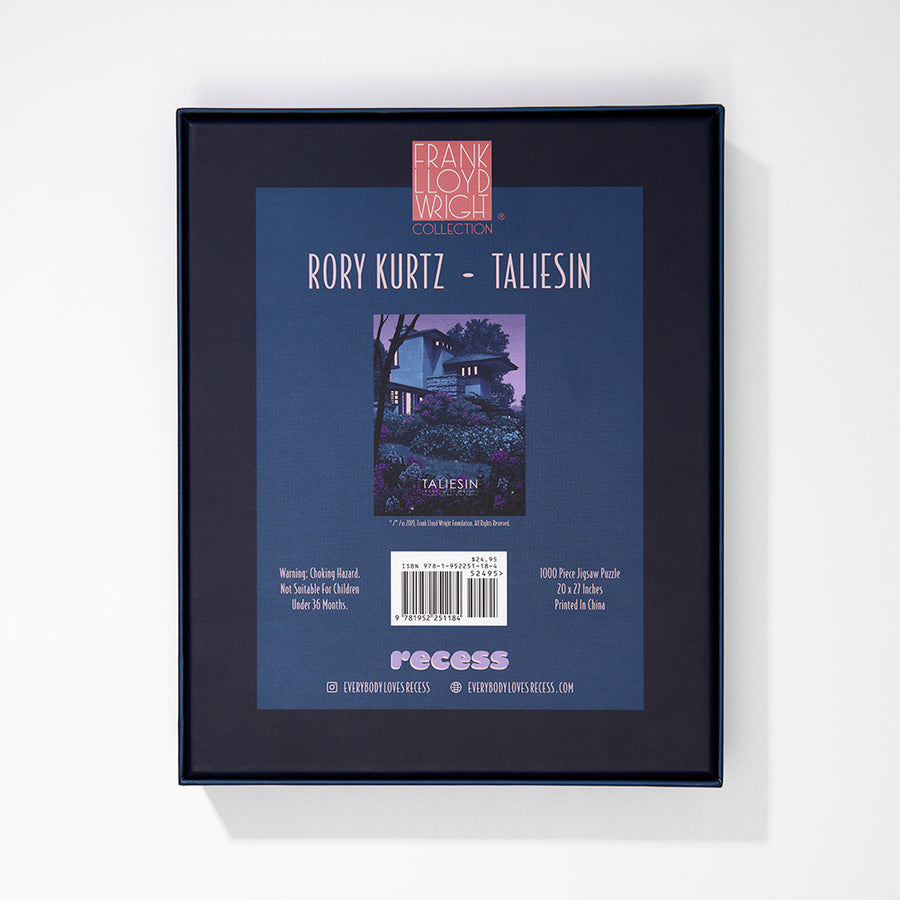 Taliesin Recess Puzzle by Rory Kurtz
