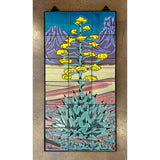 Century Plant with full Background 18" x 36" Mural