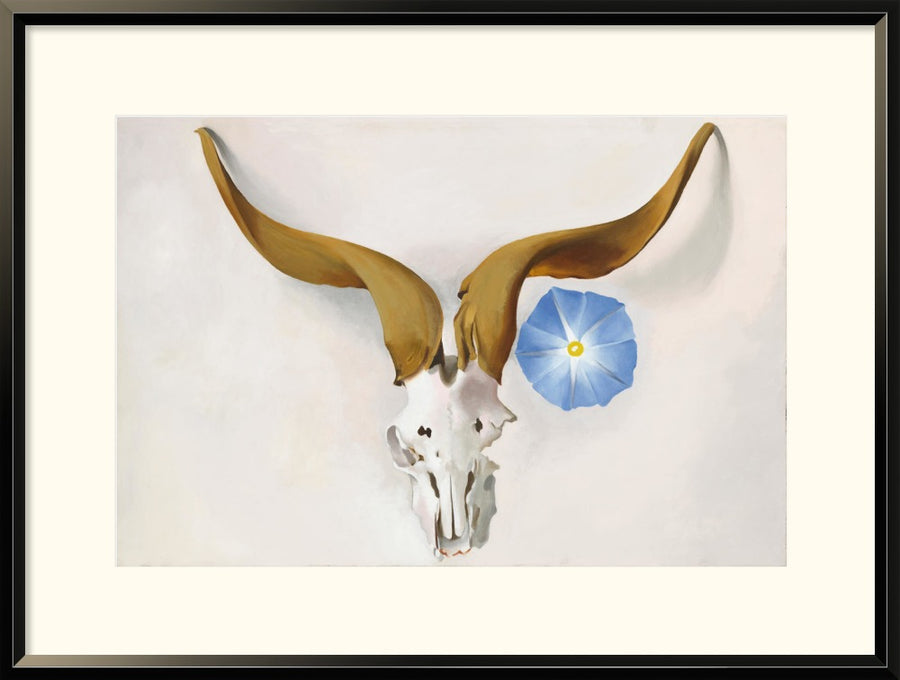 DS Georgia O’Keeffe Ram’s Head, Blue Morning Glory, 1938