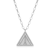 Courage Triangle Necklace