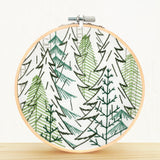 Into the Woods Embroidery DIY Kit