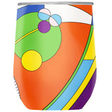 March Balloons 12oz Wine Tumbler