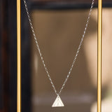 Courage Triangle Necklace
