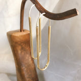 Brass & Sterling Hoops