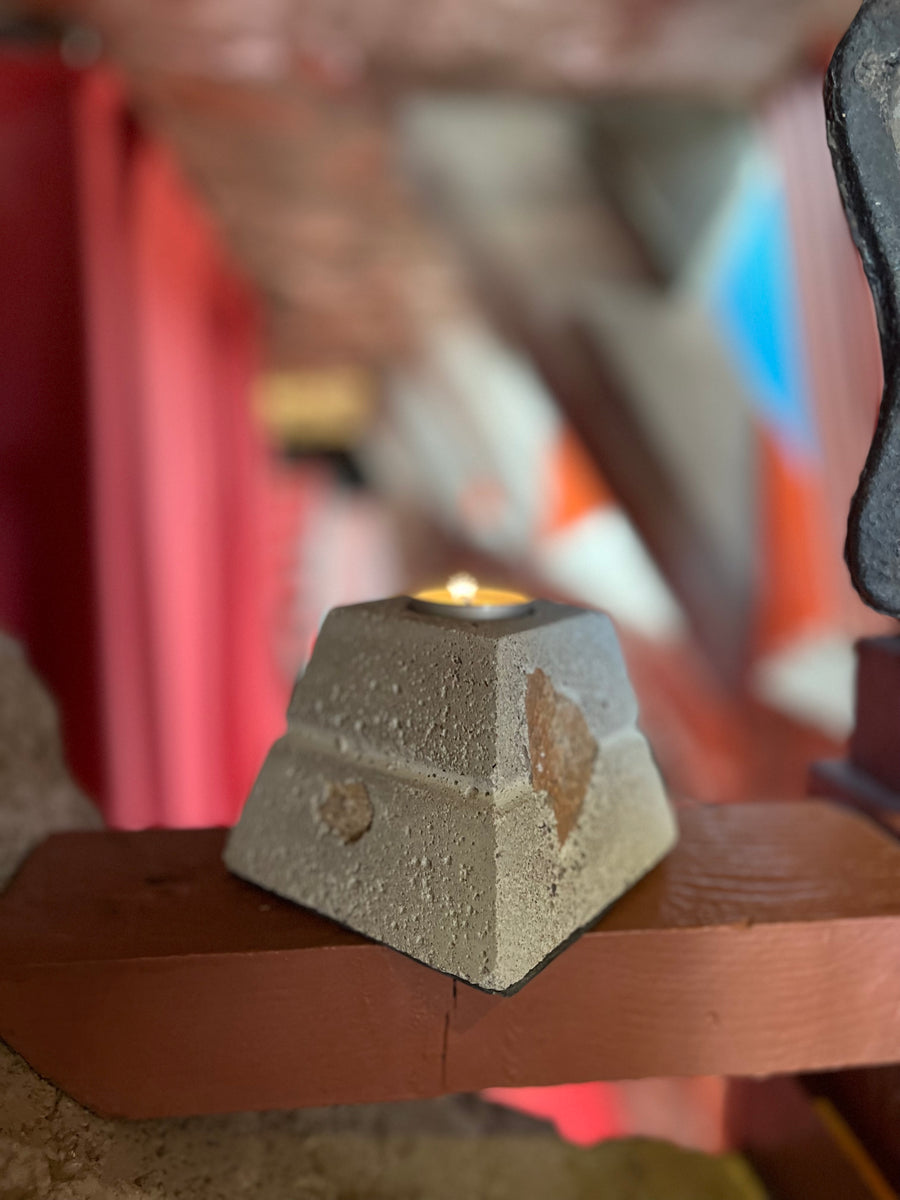 Taliesin West Desert Masonry Candle Block