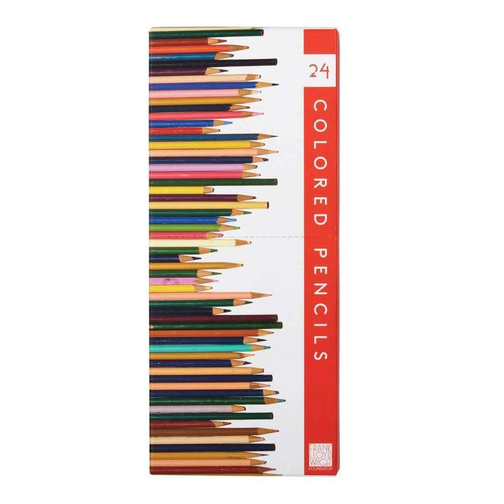Set of 24 colored pencils