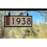House Number Tile Frames