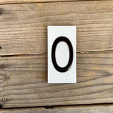 Taliesin West House Number 3" x 6" Tiles - White
