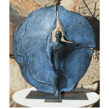 Being in the Moment Sculpture by Heloise Crista