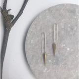 Cone Drop Earrings