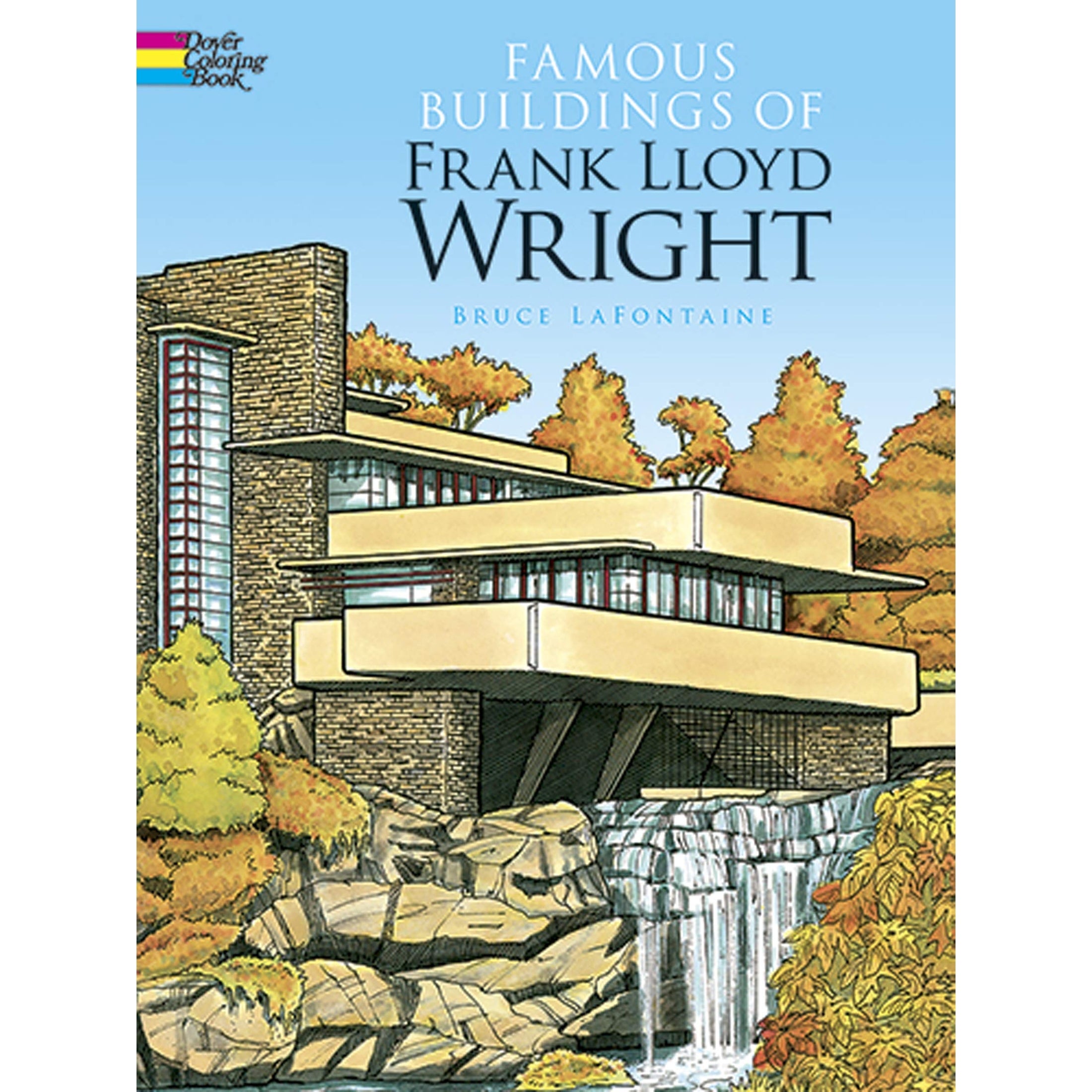 Front cover of Famous Buildings of Frank Lloyd Wright.
