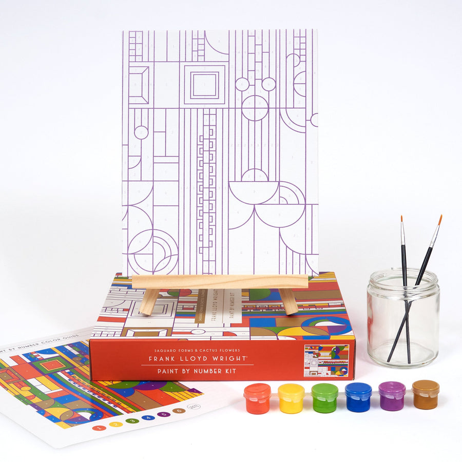 Saguaro Forms Painted-by-Numbers Kit