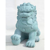 Fu Dog Male, Copper Patina.