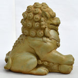 Fu Dog Male, Weathered Bronze.