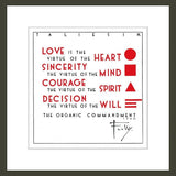 Organic Commandment Print