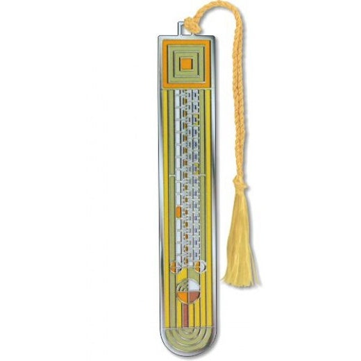 Saguaro Forms Bookmark with yellow tassel