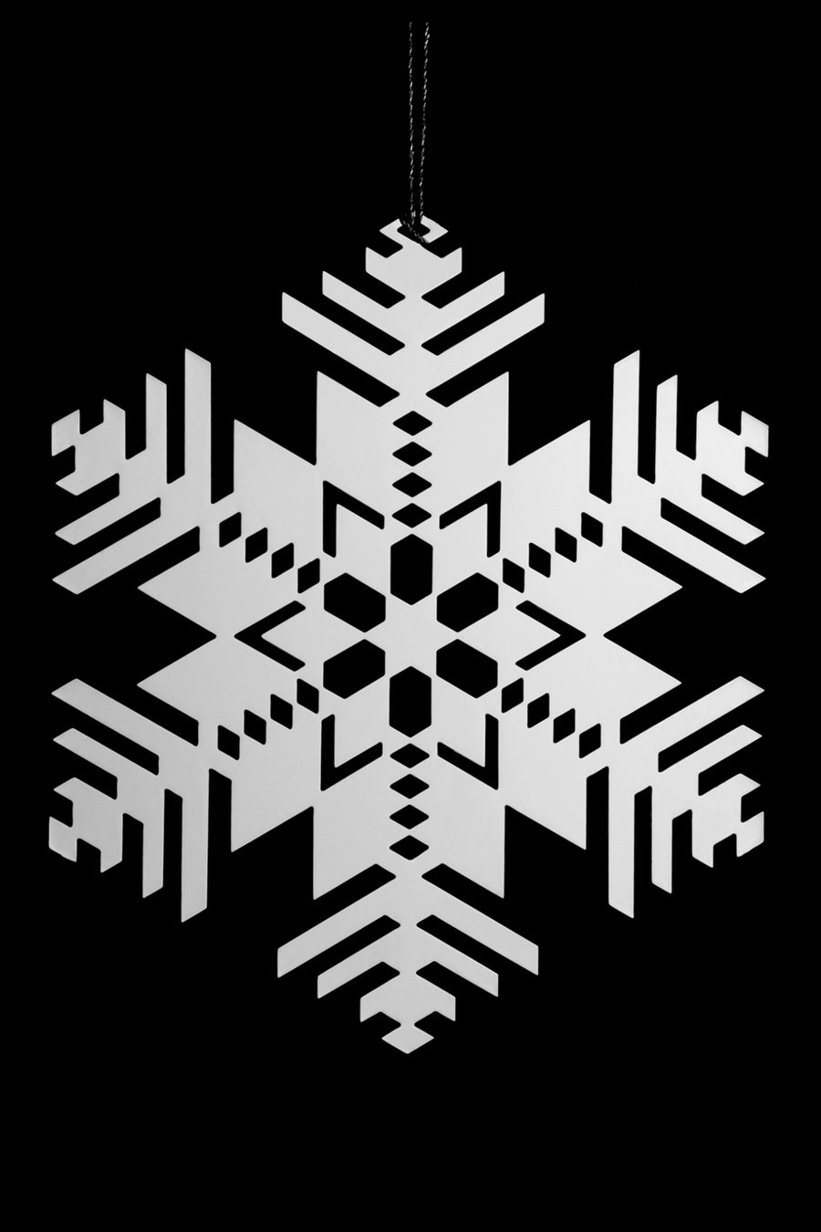 Snowflake 2D Ornament
