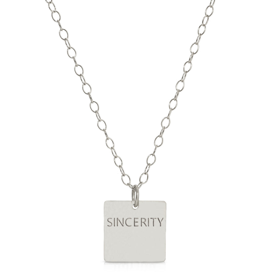 Sincerity Square Necklace