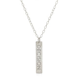 Decision Lines Necklace