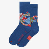 David and Gladys Wright House Rug Men's Socks