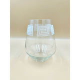 Taliesin West Whirling Arrow Stemless Wine Glass