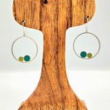 Nest Medium Circle Earrings