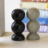 Oya Carving Salt & Pepper Shakers