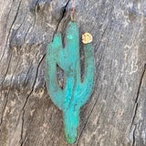 Saguaro Copper Ornament
