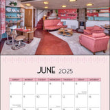 Frank Lloyd Wright Architecture 2025 Wall Calendar