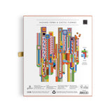 Frank Lloyd Wright Saguaro Forms 750-Piece Foil Shaped Puzzle