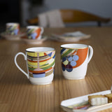 March Balloons Mugs, Set of 2