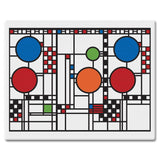 Coonley Playhouse Design Tempered Glass Cutting Board