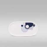 Imperial Cabaret Blue Oval Tray