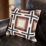 Millard House Textile Block Pillow Case
