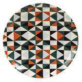 Turquoise Taliesin Line Dessert Plates