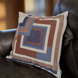 Ennis House Textile Block Pillow Case