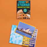 Paint by Sticker: Architecture