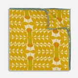 Midway Gardens Sprite Detail Pocket Square