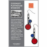 Coonley Playhouse Window Earrings