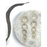 Modern Madini Hoop de Hoop Dangle Earring