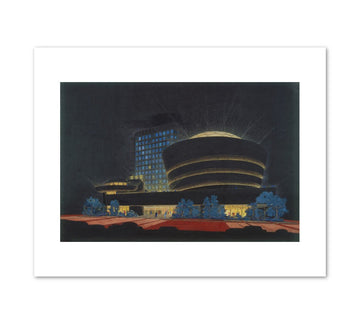 DS Guggenheim Museum (Night) Print