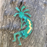 Kokopelli Copper Ornament