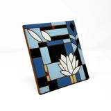 Waterlilies 6" x 6" Tile