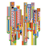 Frank Lloyd Wright Saguaro Forms 750-Piece Foil Shaped Puzzle