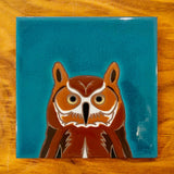 Lone Owl 6" x 6" Tile