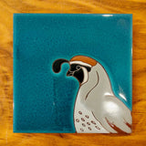 Lone Quail 6" x 6" Tile