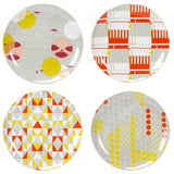 Yellow Taliesin Line Dessert Plates